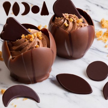 DECORAZIONE CIOCCOLATO STANDARD DECOR PZ 800